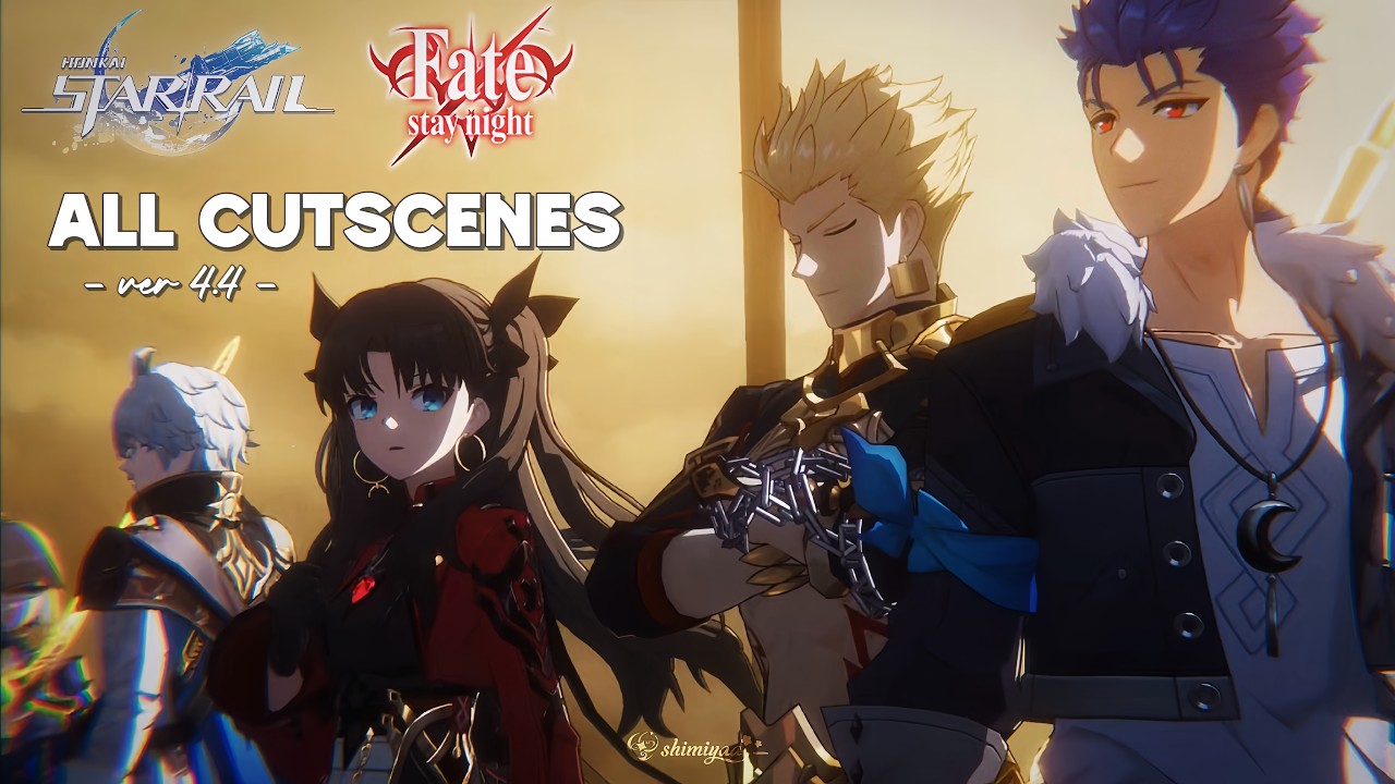 [Honkai: Star Rail x Fate Collab Part 2] All Cutscenes JP dub - Stelle ver