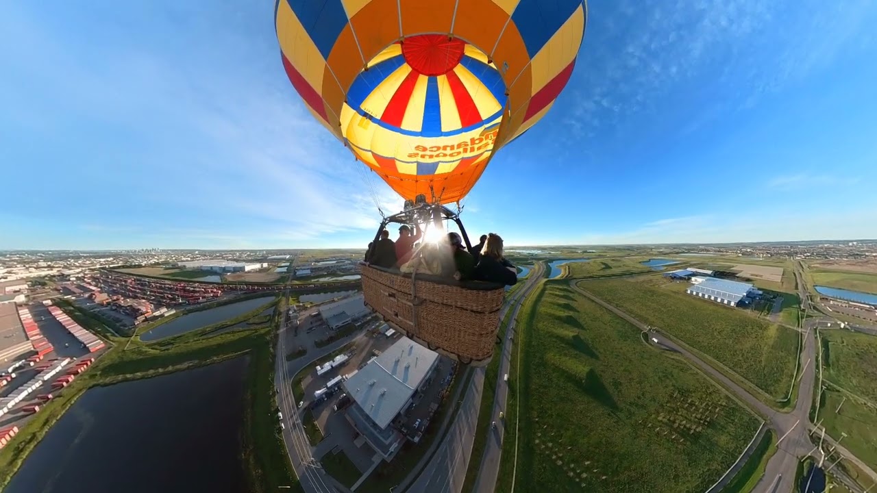 The Perfect Hot Air Balloon Landing with Sundance Balloons