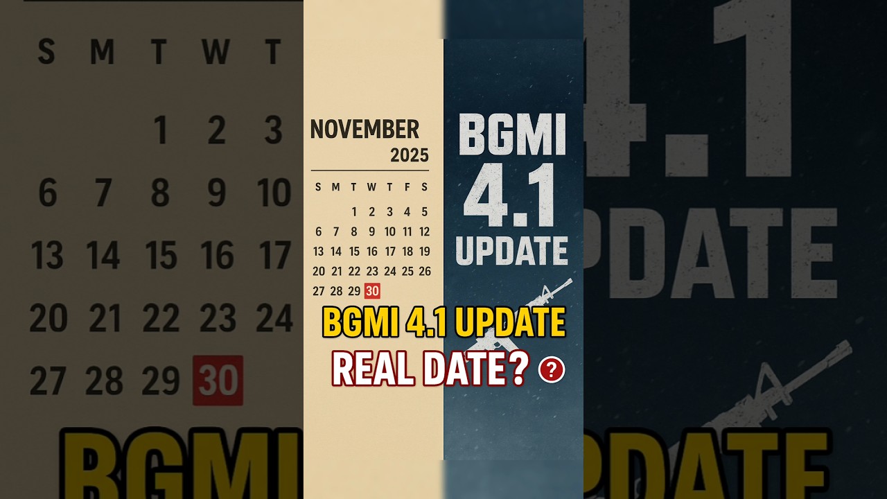 BGMI 4.1 Update Date: Leaks vs Official! | BGMI 