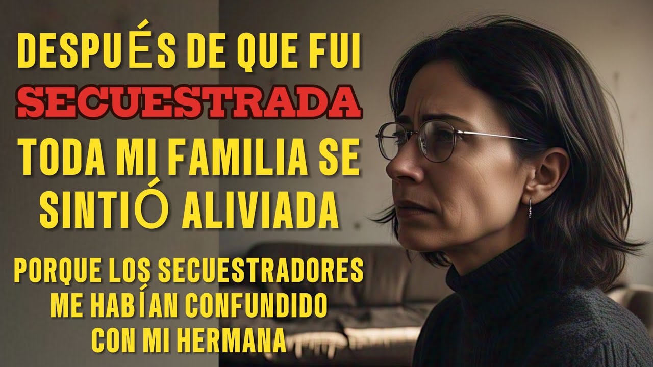 DESPUÉS de que fui SECUESTRADA toda mi familia se sintió aliviada