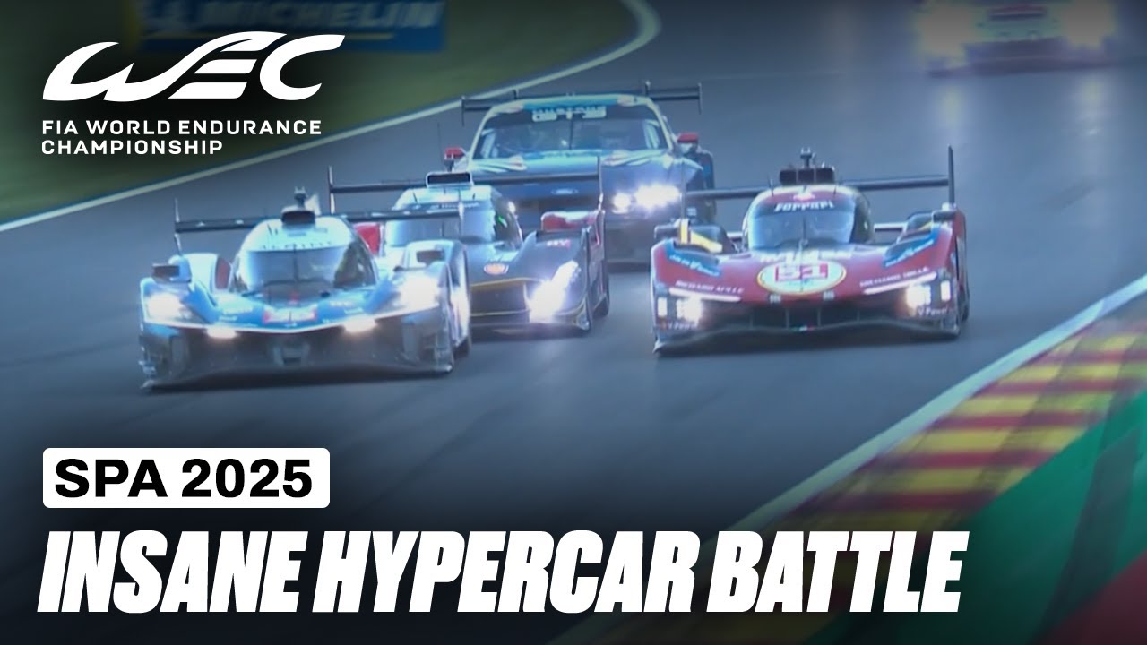 Insane Battle for P2: Ferrari vs Alpine vs BMW M! | TotalEnergies 6 Hours of Spa | FIA WEC
