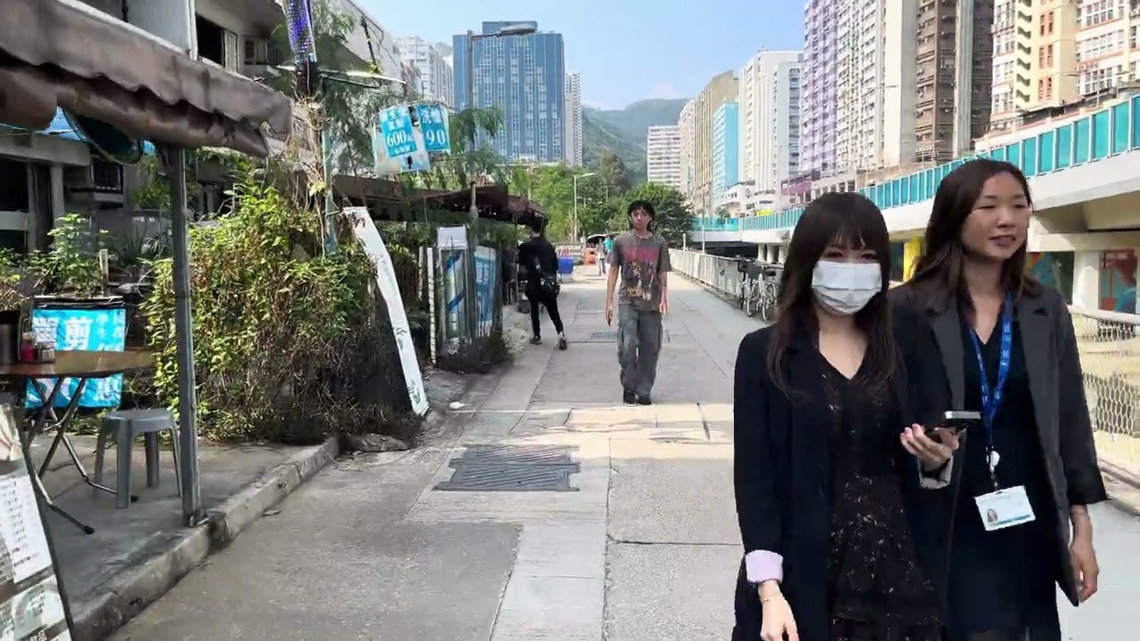 隨心拍片慢步火炭站到火炭村 [香港] [4K HDR]