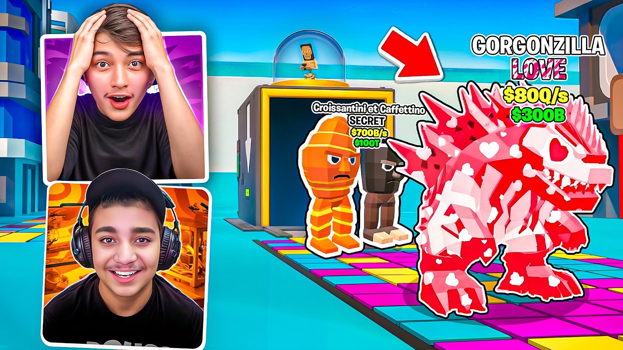 جبت حمودة قيمر ودمجنا اندر الحيوانات عشان نطلع الغواصة !!🔥😱(طلع لنا اندر حيوان)steal the brainrot