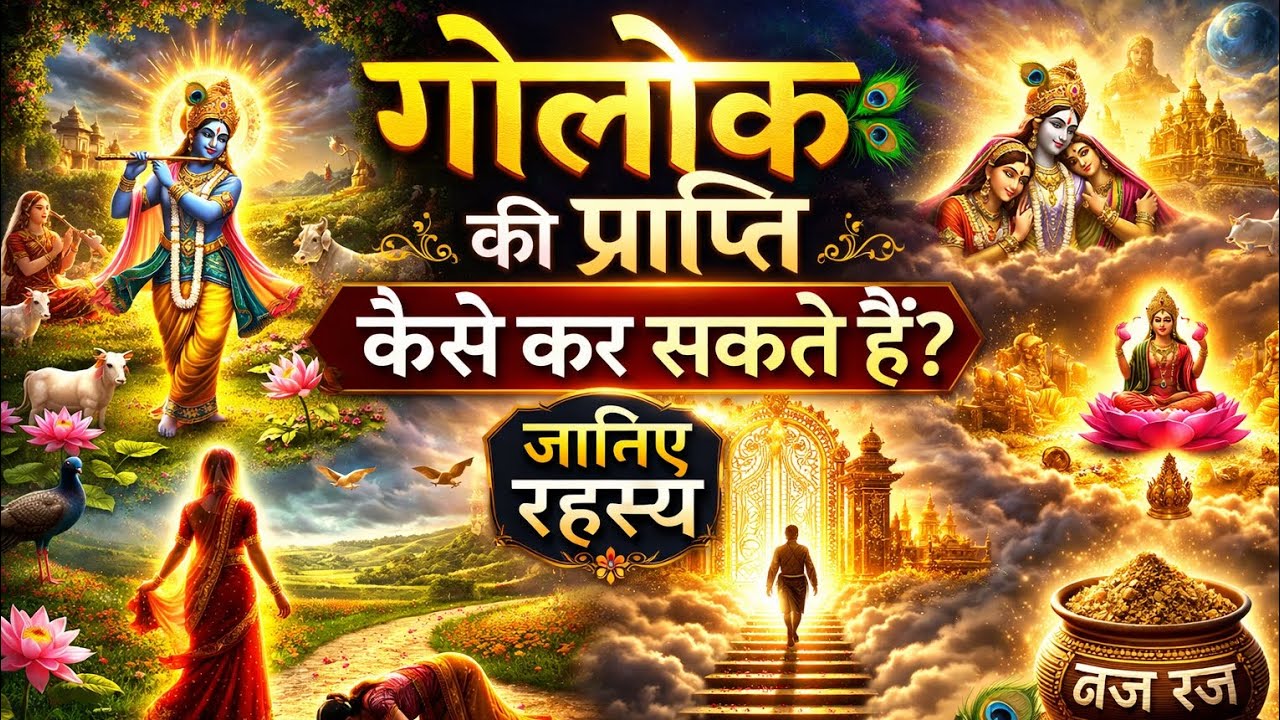 😱गोलोक धाम कैसे मिलता है? रागानुमा भक्ति का रहस्यमय मार्ग। दुर्लभ आध्यात्मिक कथा#adhyatmikkatha