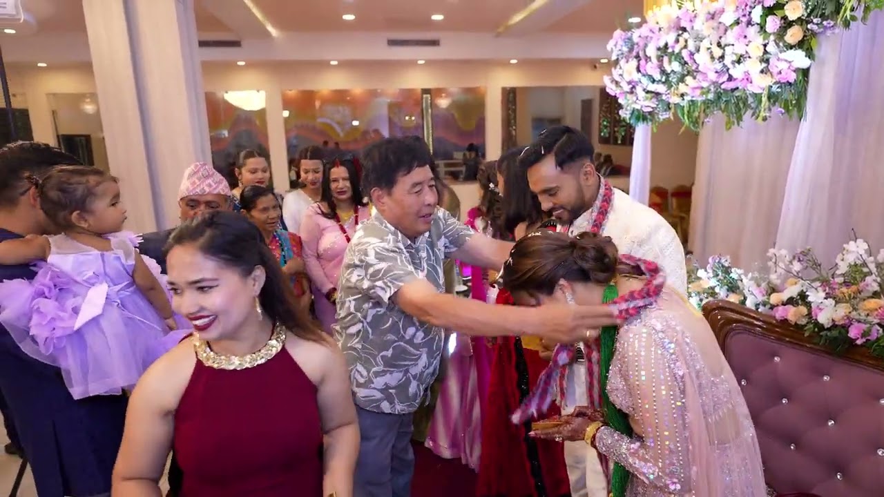 Romantic Wedding Reception Moments Suman Love Grishma | Nepali Wedding