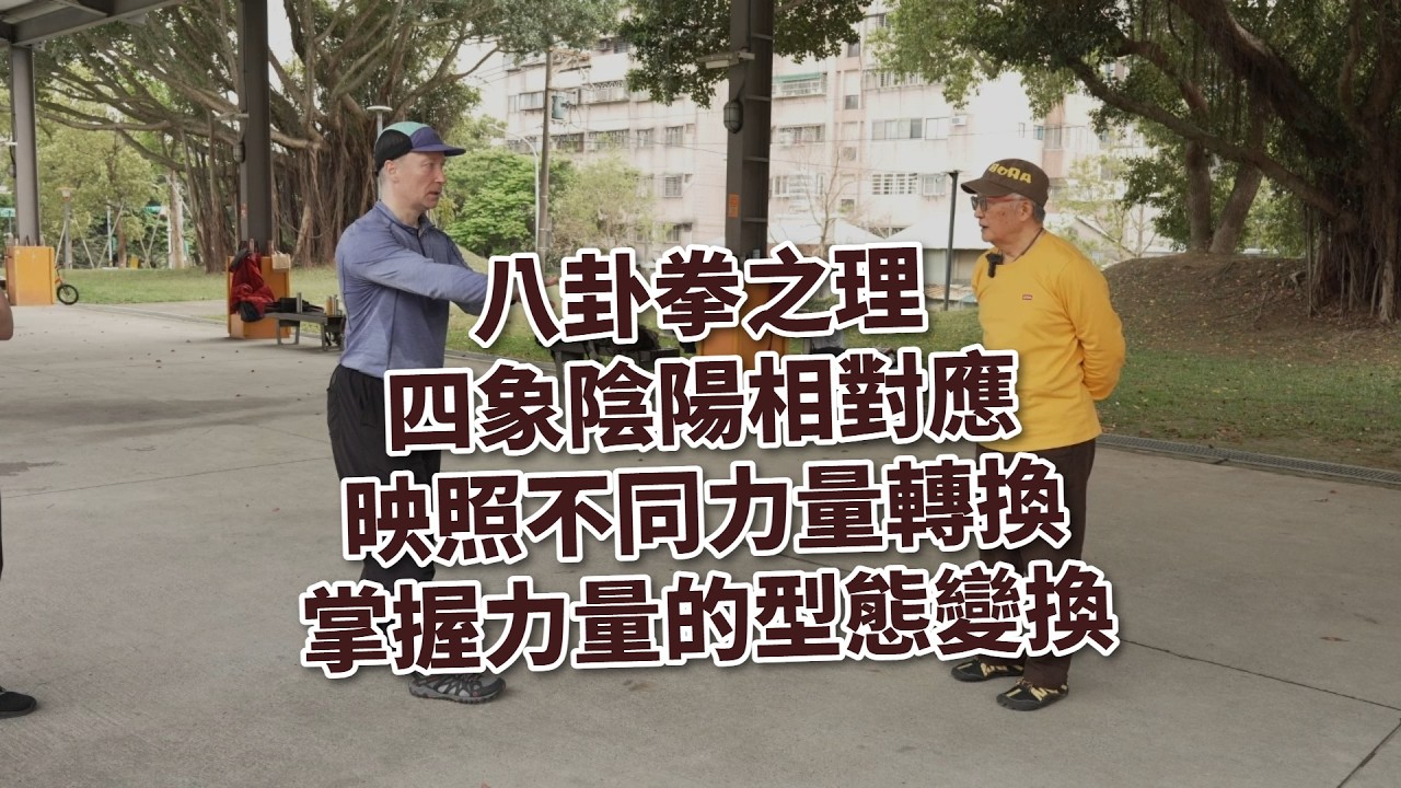 【20260328(10)】八卦拳的四象拳代表力量正常順的循環，由力量的陰到陽，再走到陽轉陰，每一個式子每個一個動作力量的變化與招式有配合的，力量到底要怎麼走與轉換?
