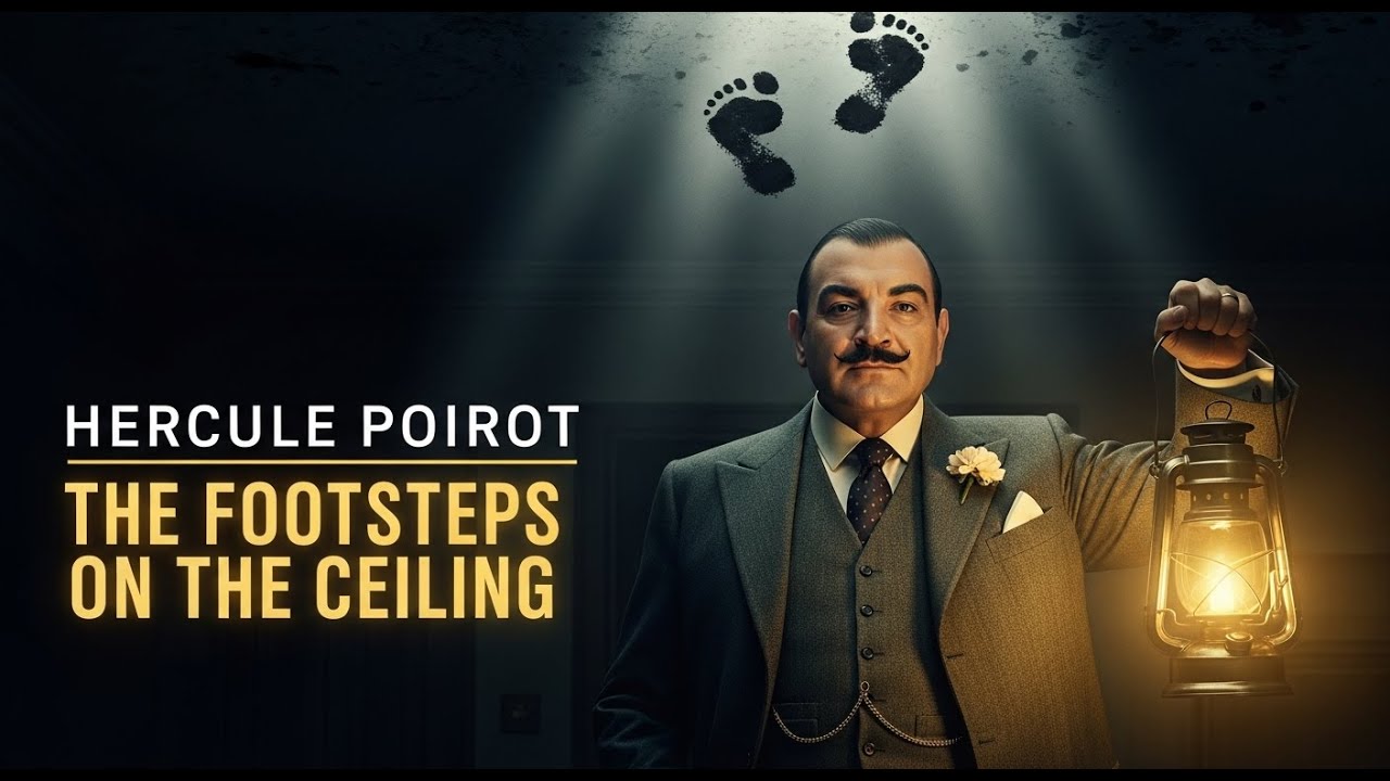 The Mystery of the Ceiling Footsteps | A Hercule Poirot Story