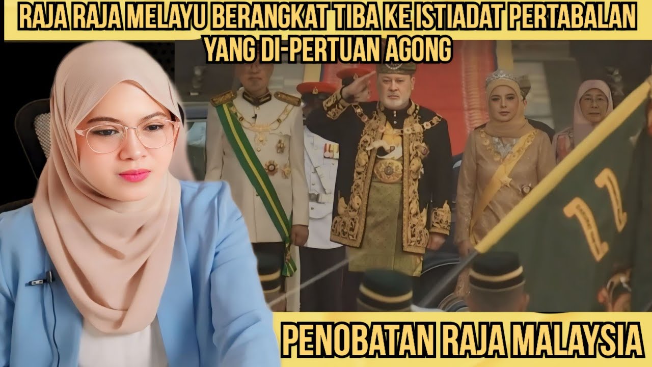 ISTIADAT PERTABALAN YDP AGONG KE-17‼️REAKSI ORANG INDONESIA MELIHAT ISTIADAT PENOBATAN RAJA MALAYSIA