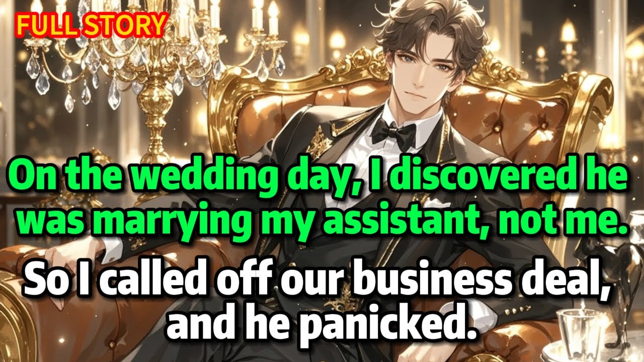 On the wedding day, I discovered he was marrying my assistant, not me. So I called off......