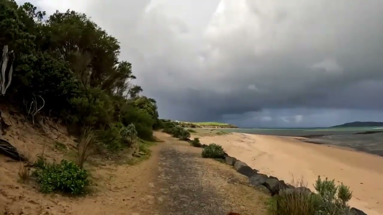 Walking San Remo Coastal Walk, San Remo, Bass Coast, Victoria, Australia