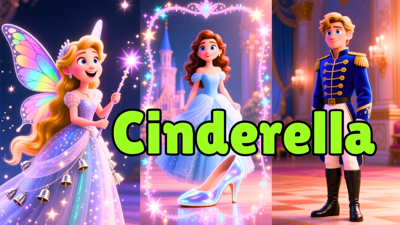 Cinderella Story for Kids | Storytime Read Aloud | Fairy Tale for Children