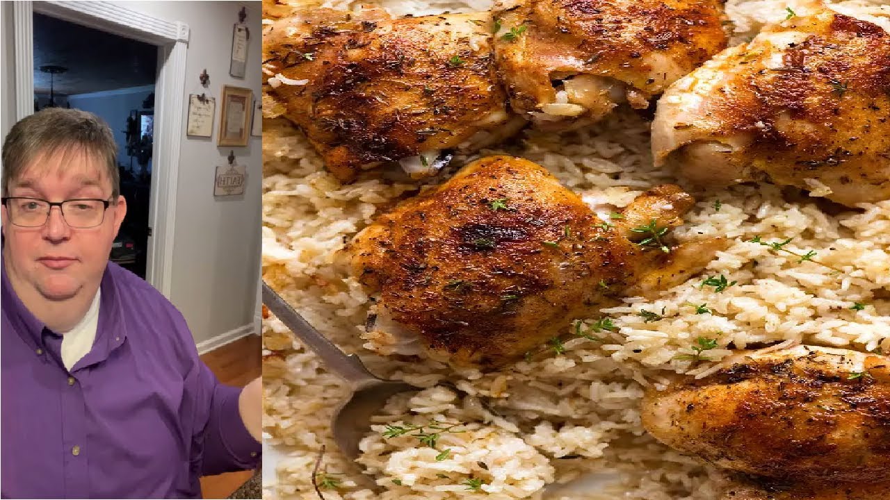 Southern Sunday Lunch: Chicken and Rice |Coffee Time with John and Momma 2022