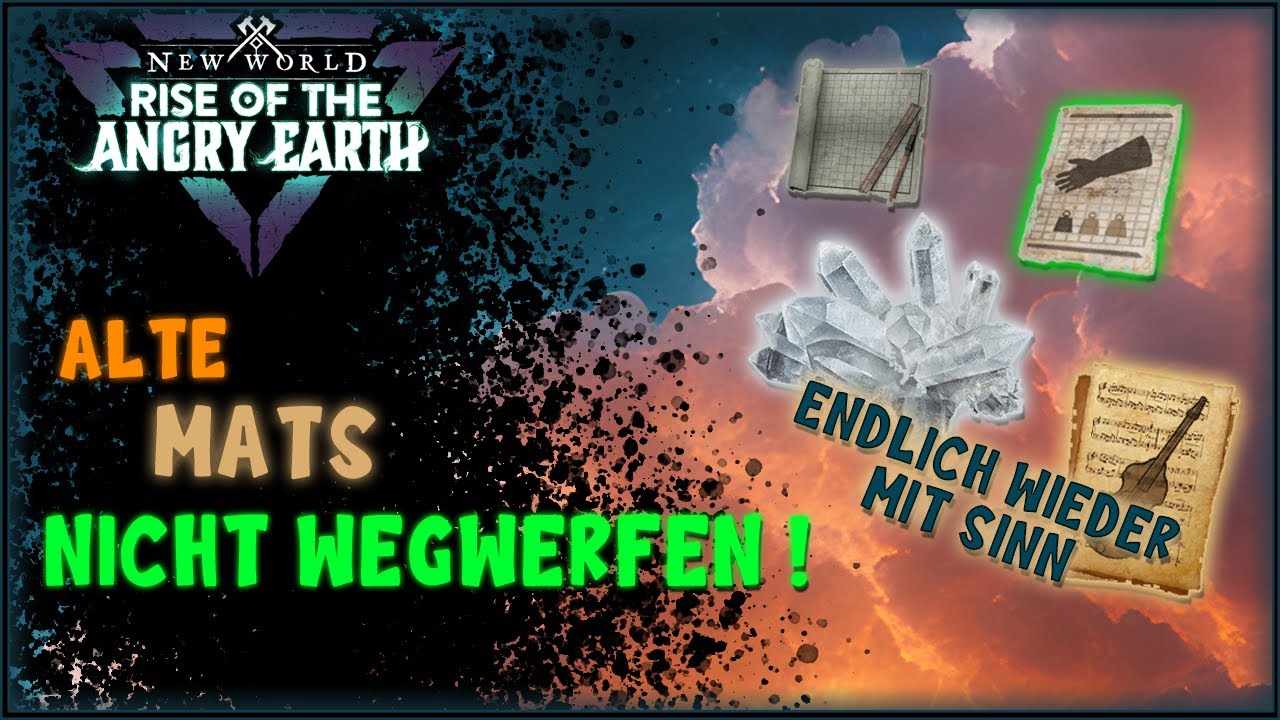 🛑 New World -Stopp halt! Alte Mats nicht mehr wegwerfen, es gibt free XP für Berufe ⬆️