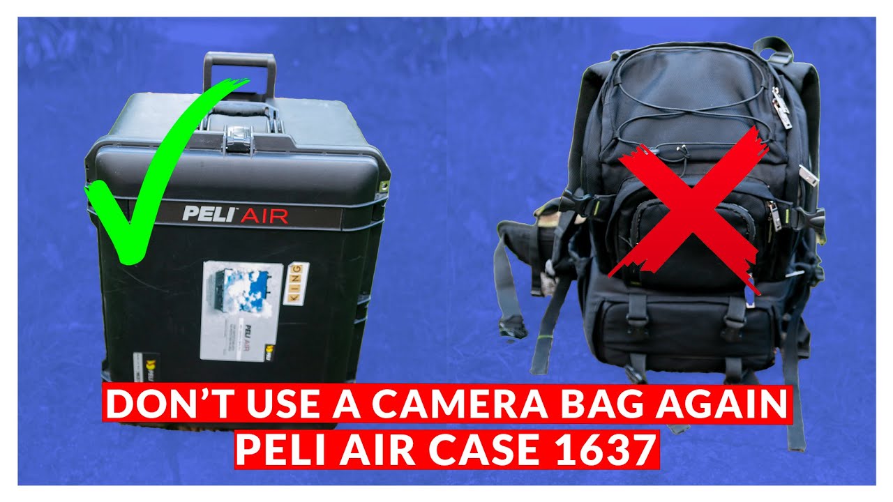 I stopped using a Camera Bag | Pelican Air Case 1637