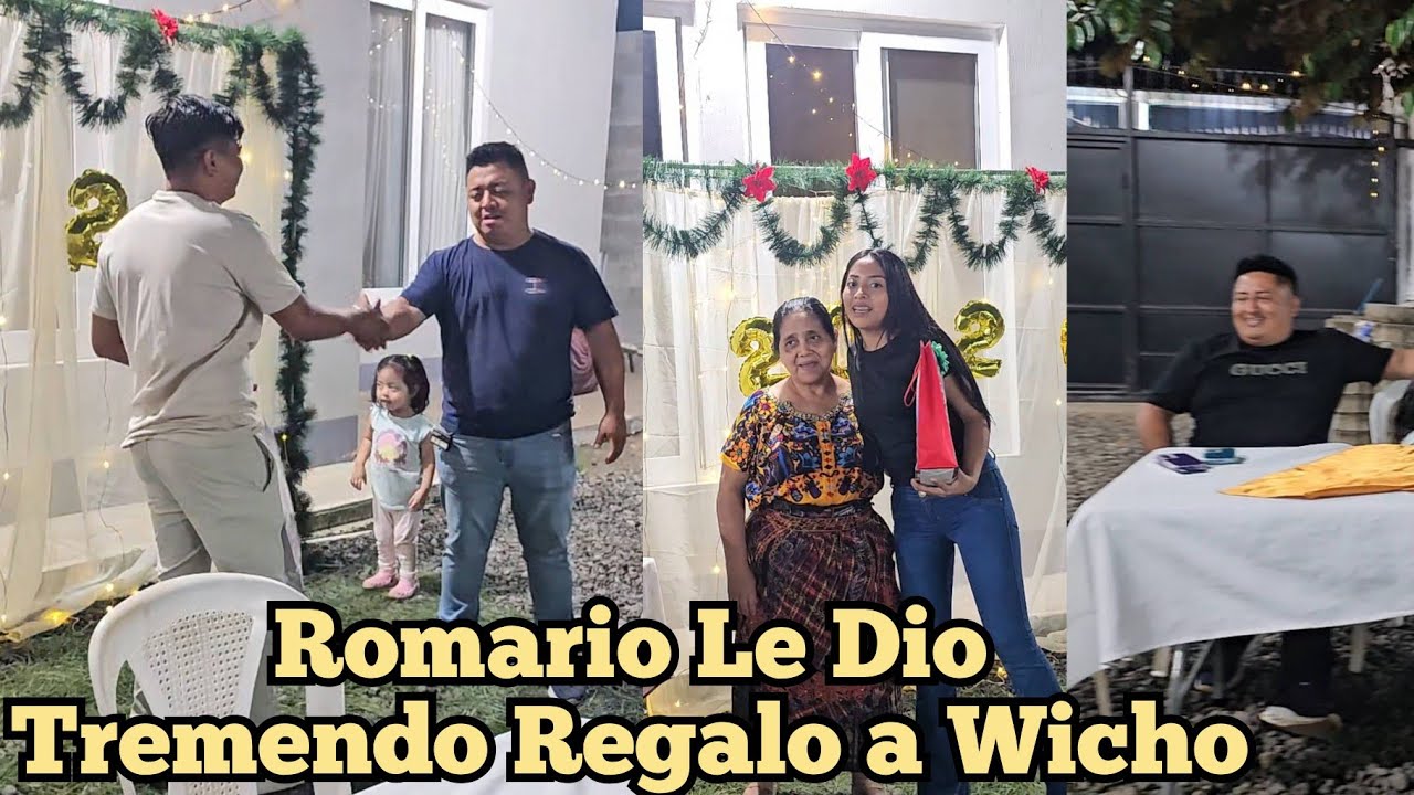 Romario gave the BEST gift to his brother-in-law Wicho 😱 Everyone was surprised to see what it wa...