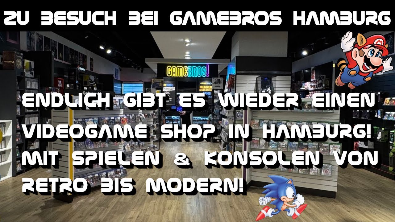 Zu Besuch bei Game Bros! Hamburg