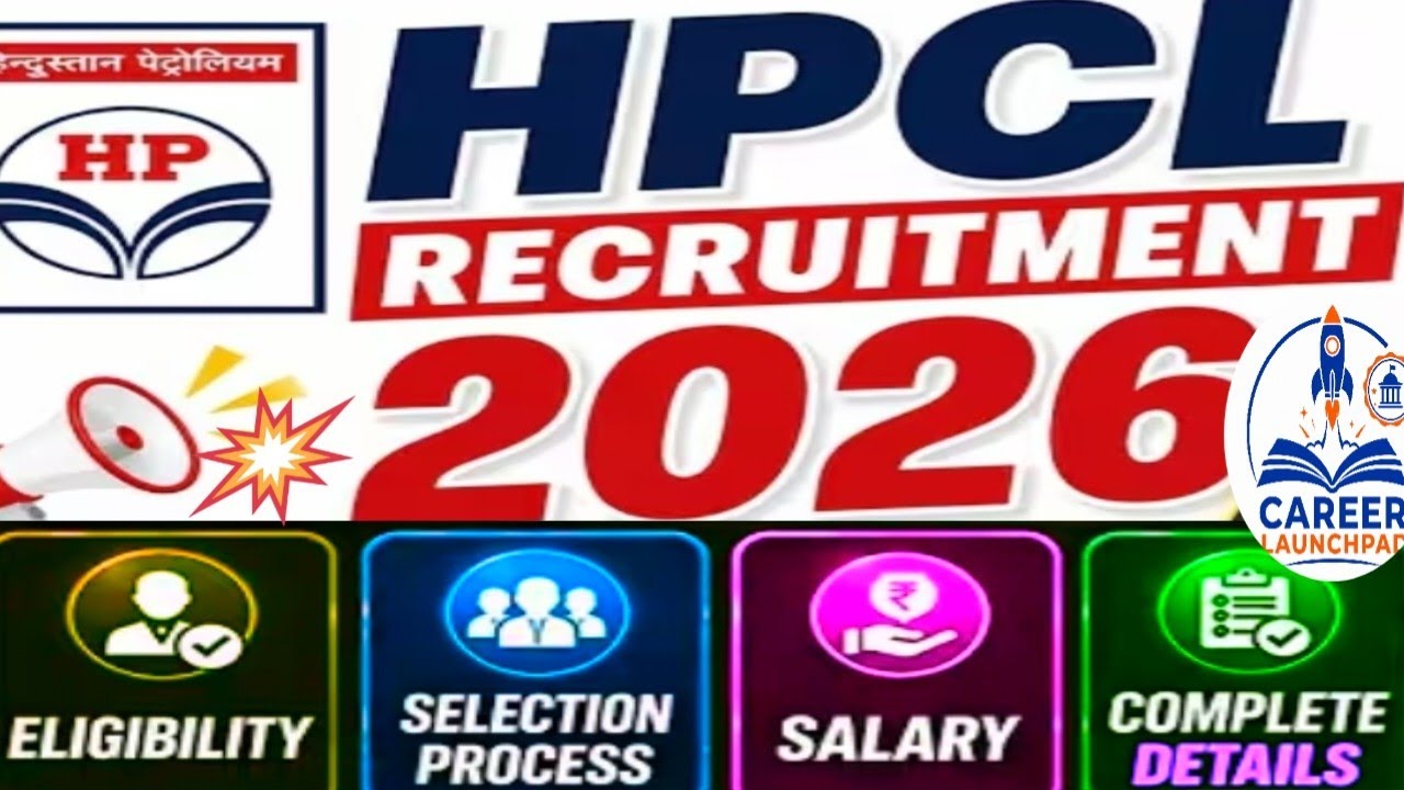`HPCL Apprentice Trainee 2026 | ₹25,000 Stipend | B.E B.Tech Pass | All India | Last Date 31 July`