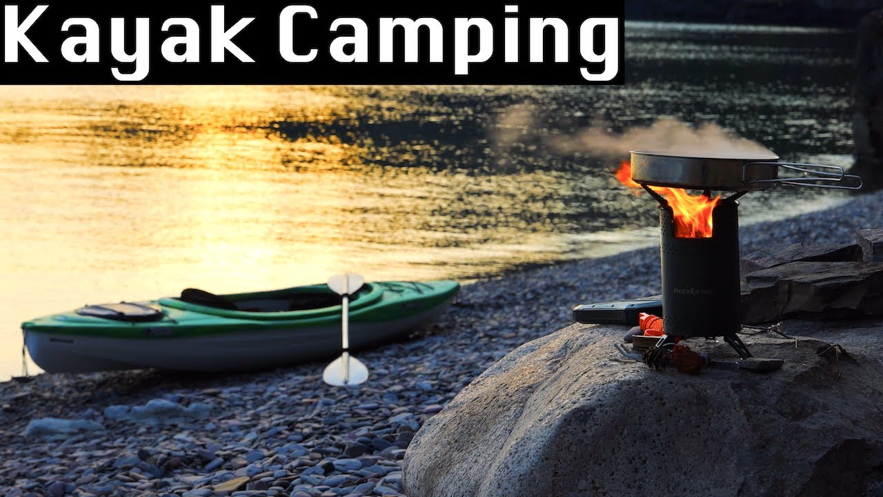 Kayaking, Fishing, Cooking, & Campfire | Solo Kayak Camping in Idaho
