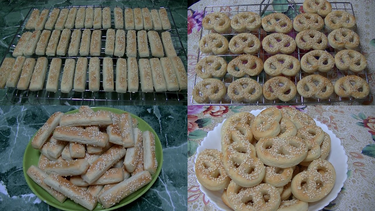 Палочки с кунжутом и крендельки. Соленые палочки. Соленые крендельки.