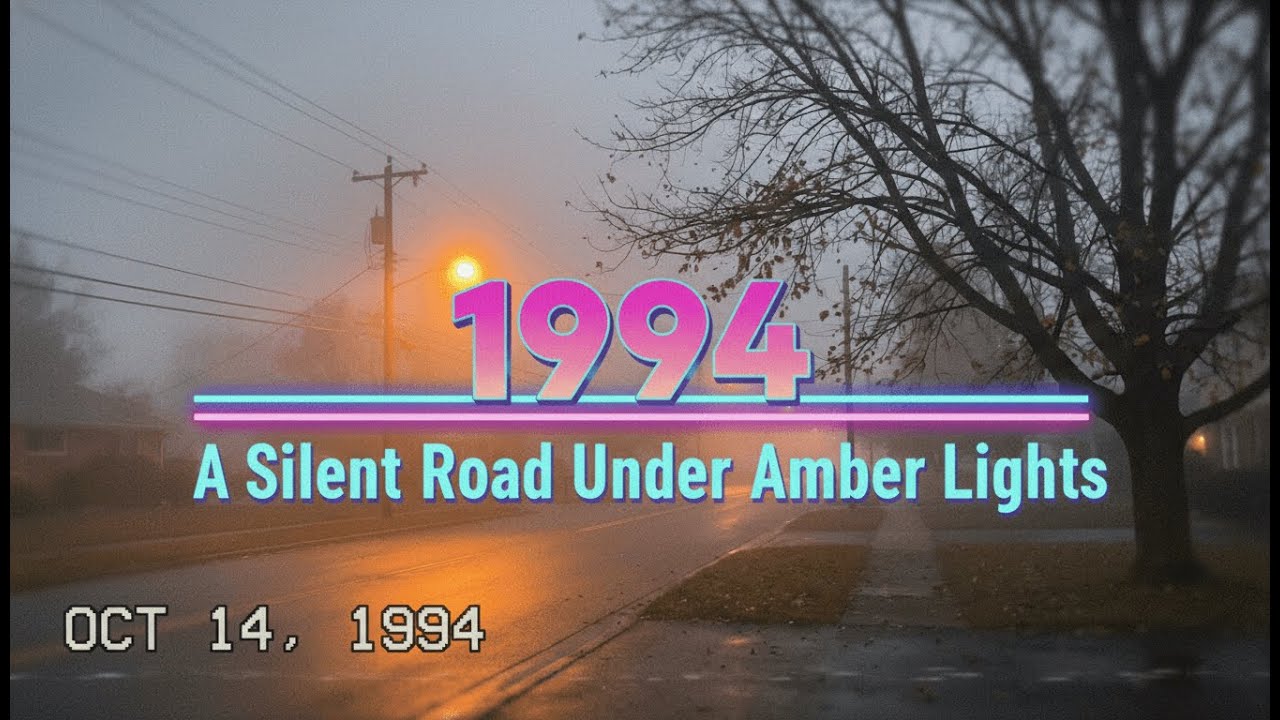 Back to 1994 – A Silent Road Under Amber Lights | Retrowave • Synthwave • Late Night Mood