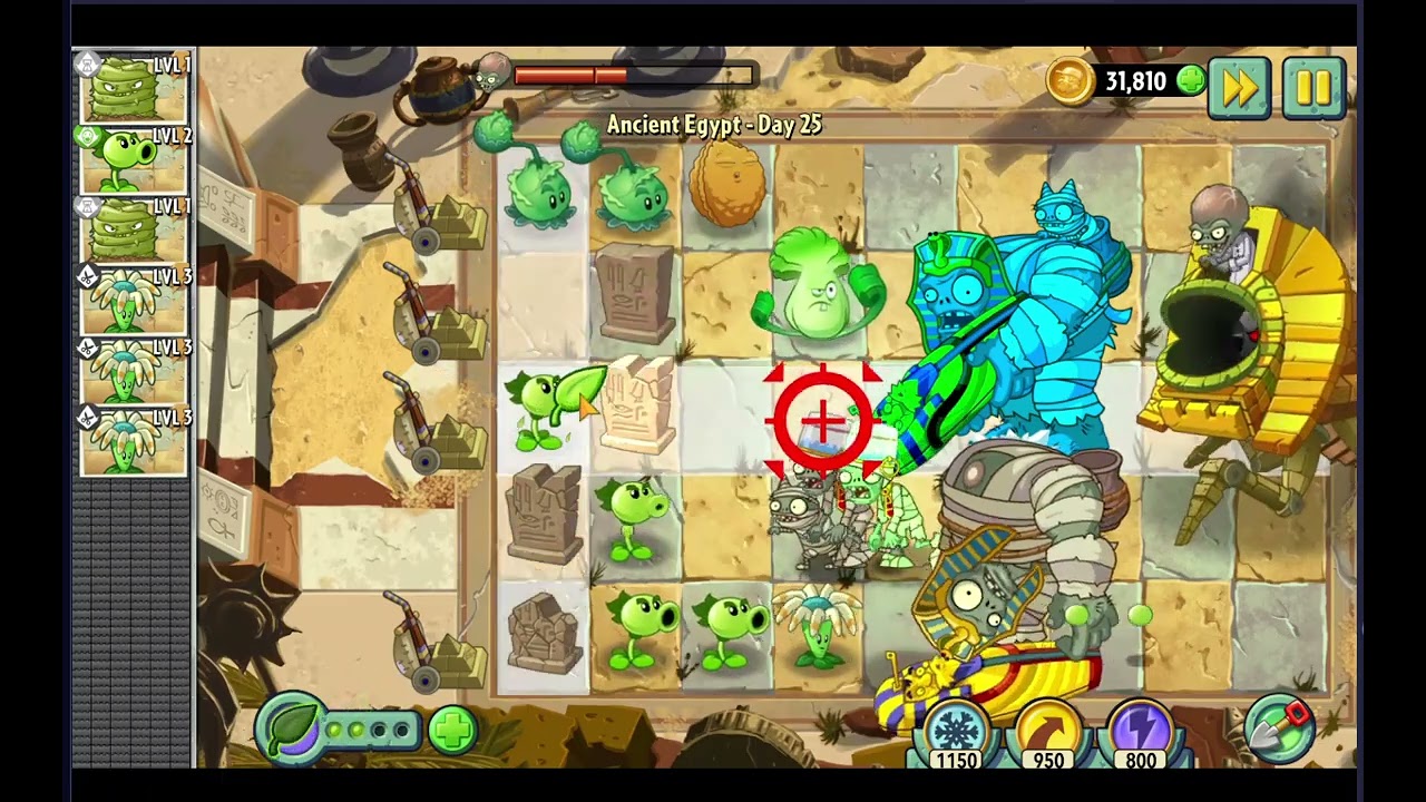 how to defeat zomboss in PVZ 2 EGEPT LEVEL
