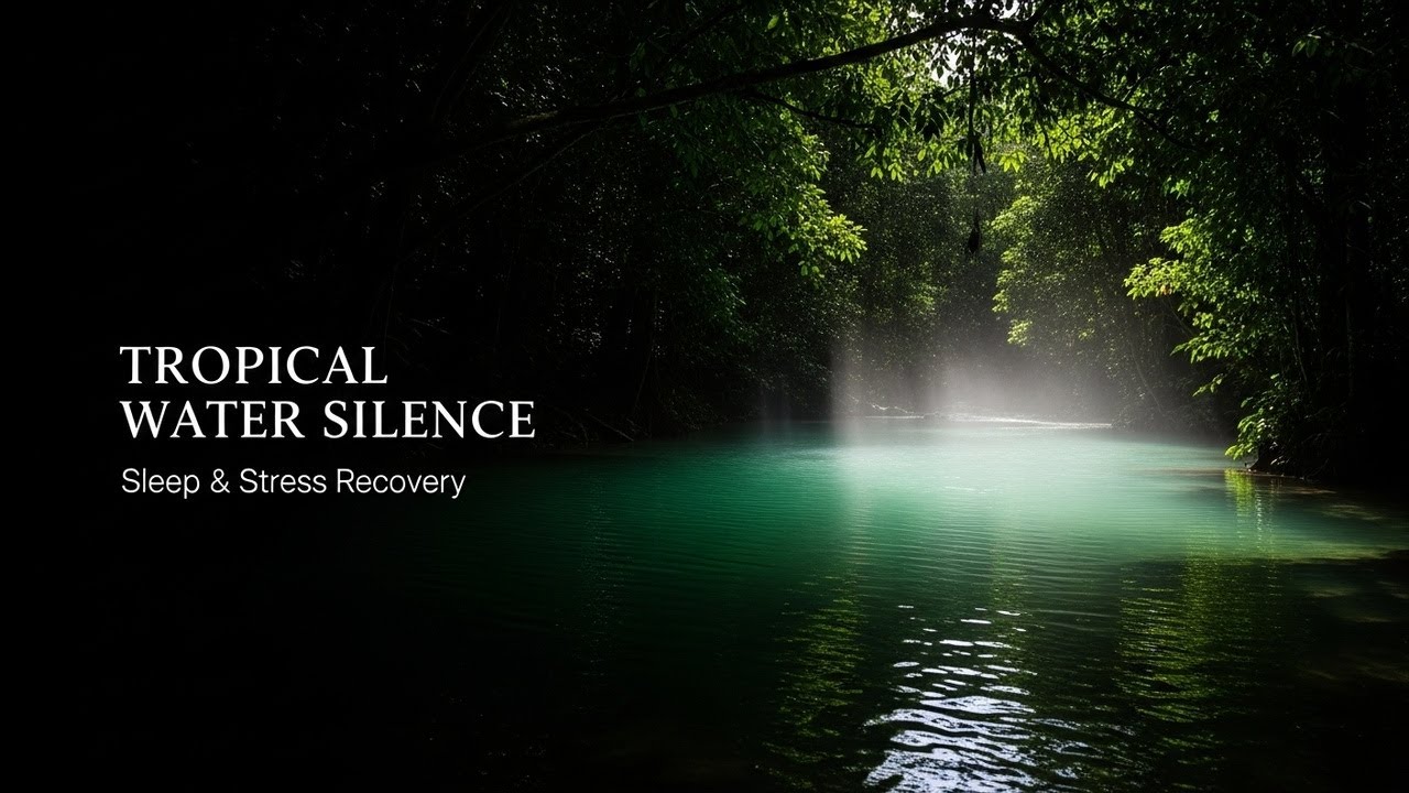 Healing Forest Ambience with Green Stream Flow for Study Sleep Relaxation Meditation and Inner Calm
