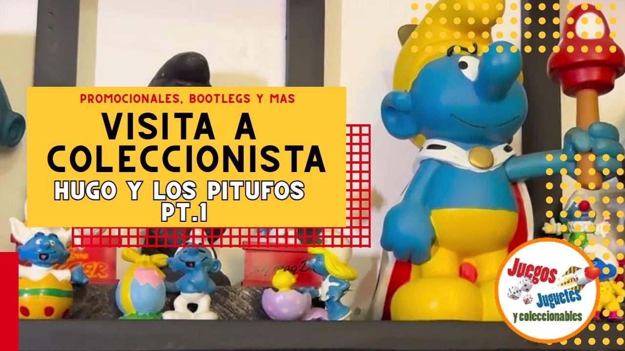 VISITA A COLECCIONISTA - PITUFOS Parte 1 ► JJyC