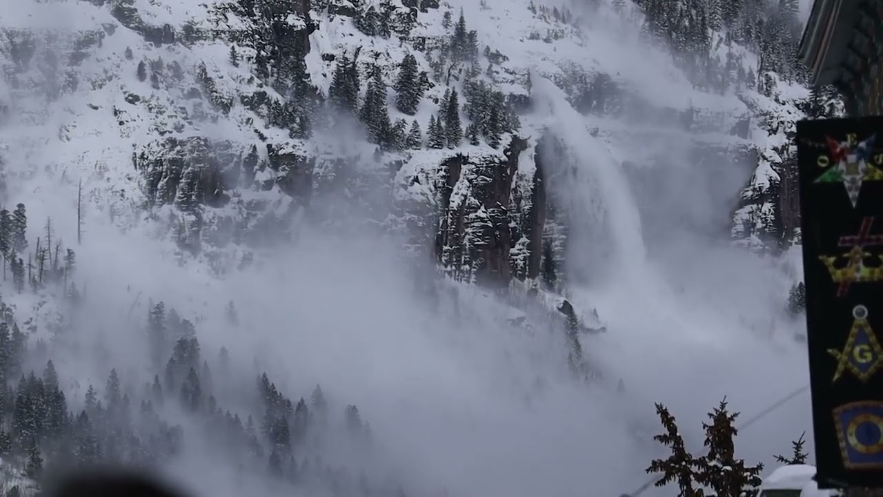 Strangely Mesmerizing : Telluride Avalanche