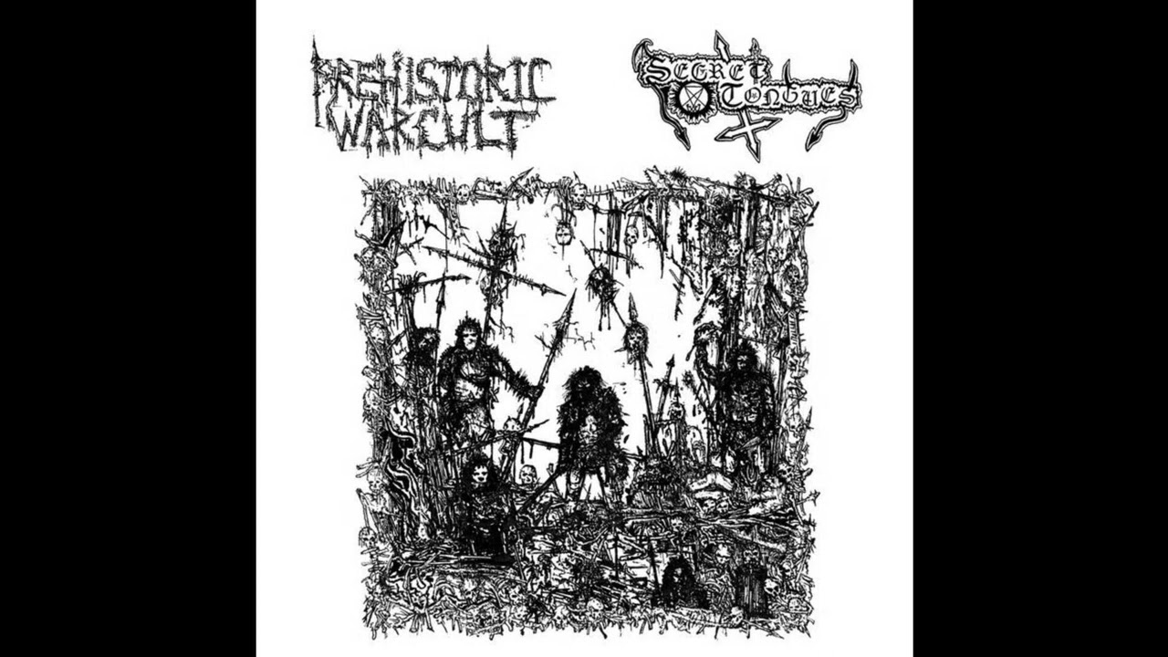 Prehistoric War Cult (Germany) / Secret Tongues (Germany) - Split (2022)
