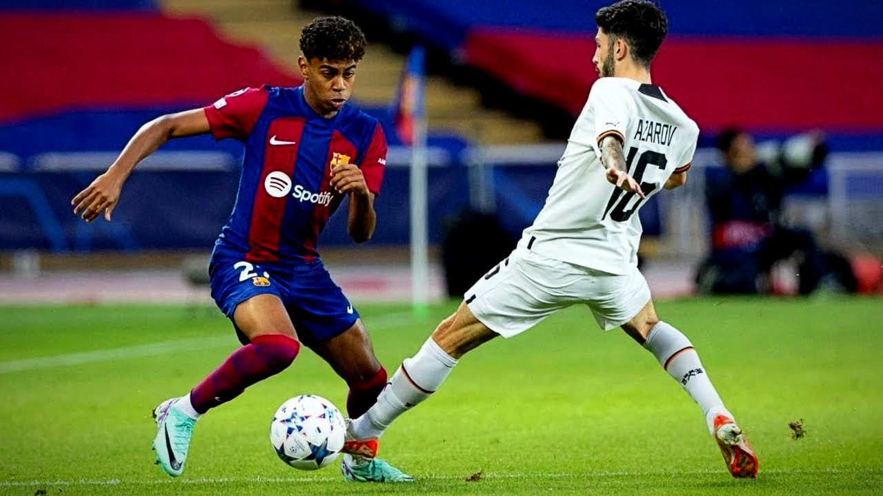 LAMINE YAMAL VS SHAKHTAR DONESTK | Champions League 23/24