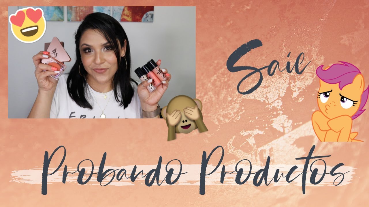 PROBANDO PRODUCTOS: SAIE | Rubores e Iluminador ¿Y ahora qué rubor escogemos? 🙈😱🤪