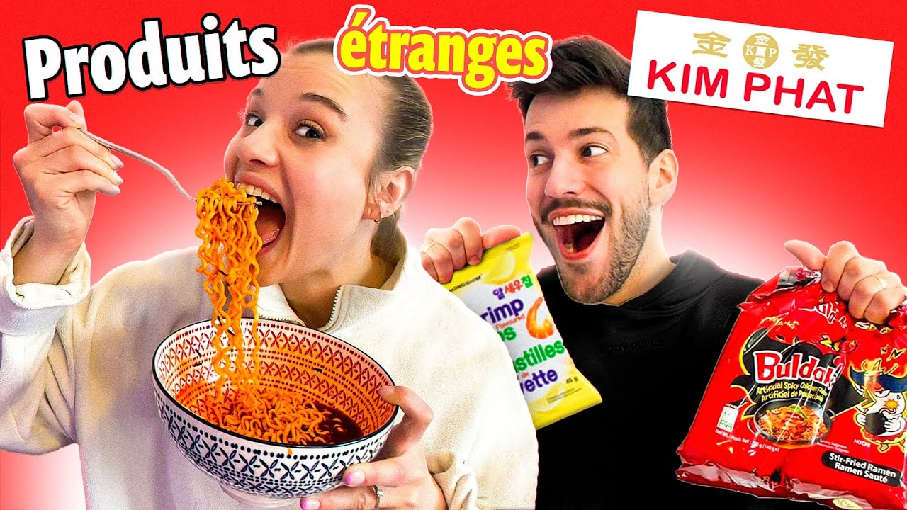 On TESTE des produits ÉTRANGES du Kim Phat!