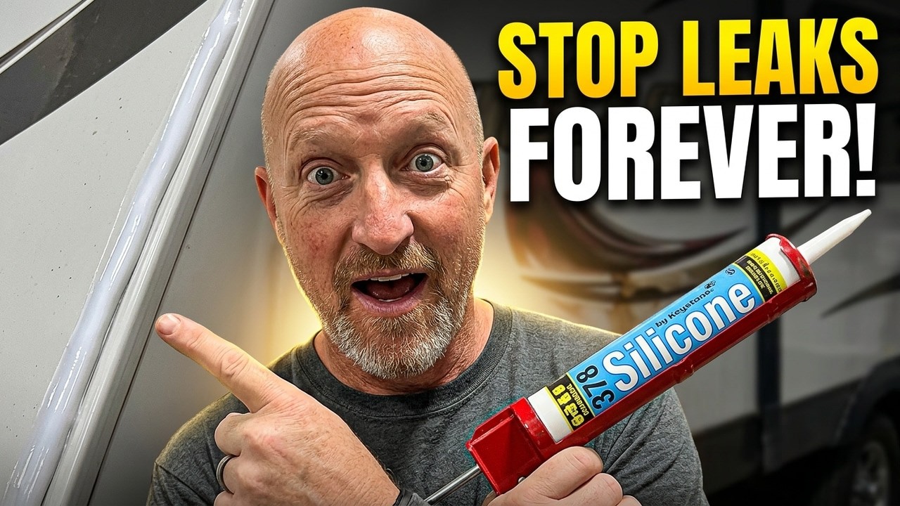 Как профессионально загерметизировать ваш автодом силиконом