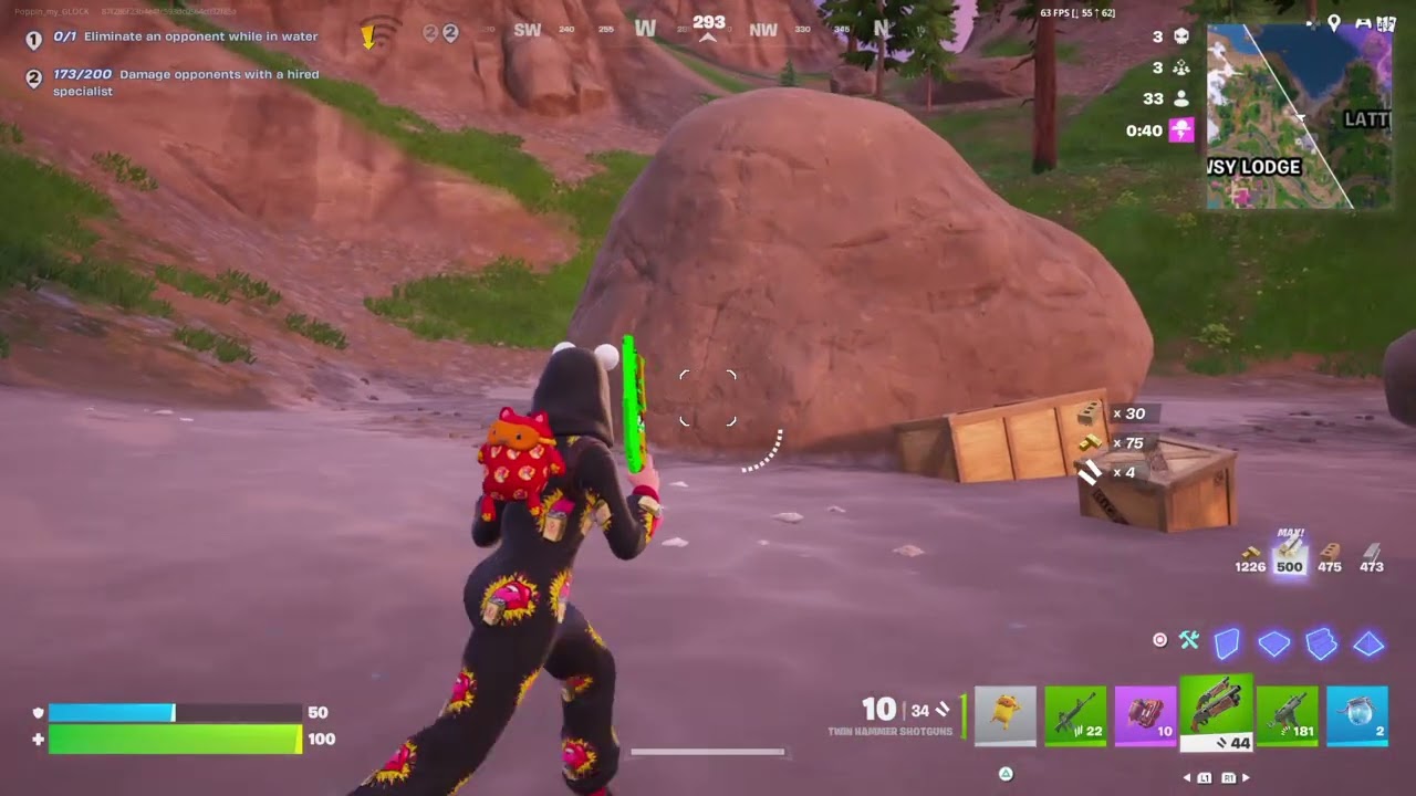 Fortnite game play