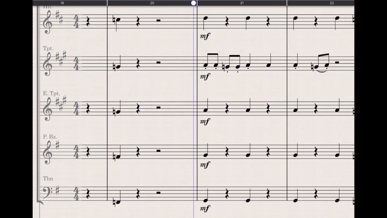 Build and Drop - Brass Play along