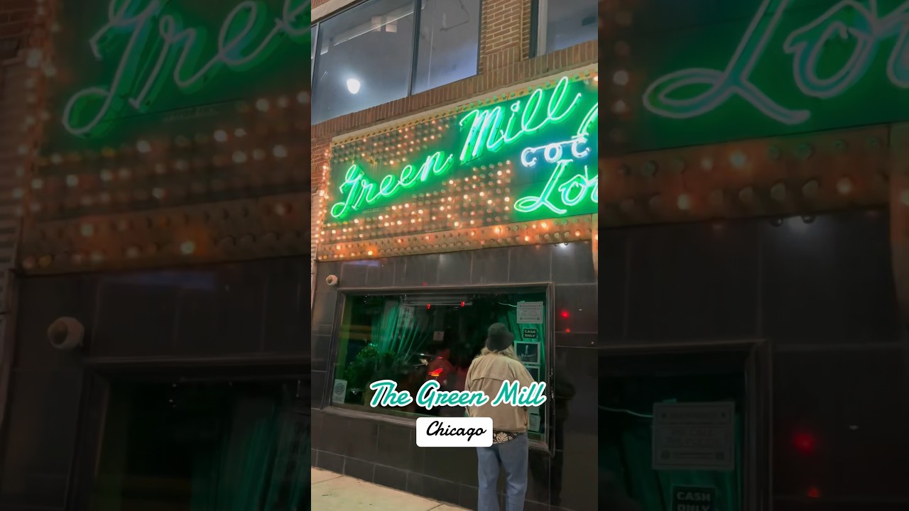 The Green Mill Chicago #chicago #jazzclub #chicagomusic