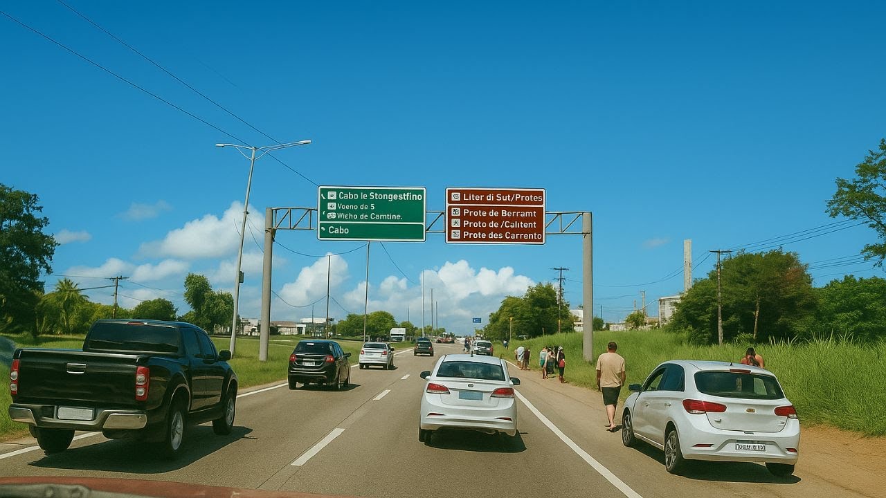 O QUE VIMOS NO CAMINHO ATÉ CABO DE SANTO AGOSTINHO - PE
