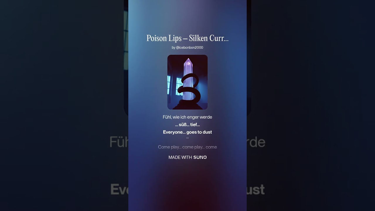 4Poison Lips – Silken Current