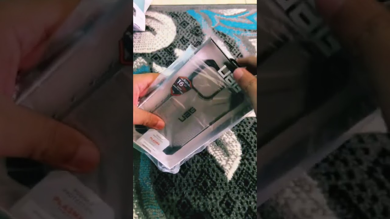 Unboxing Case UAG Plasma (ice) Iphone 13 Pro Max