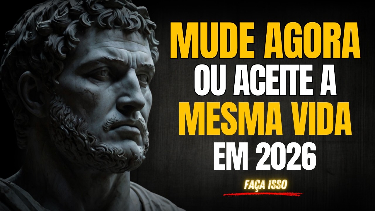 Faça Isso Antes de 2026 ou Aceite Continuar Preso na Mesma Vida | ESTOICISMO 🏛️