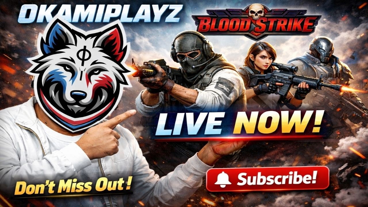 BLOOD STRIKE LIVE 🔴 | Intense Ranked Matches 🔥 | OKAMIPLAYZ Live Now!