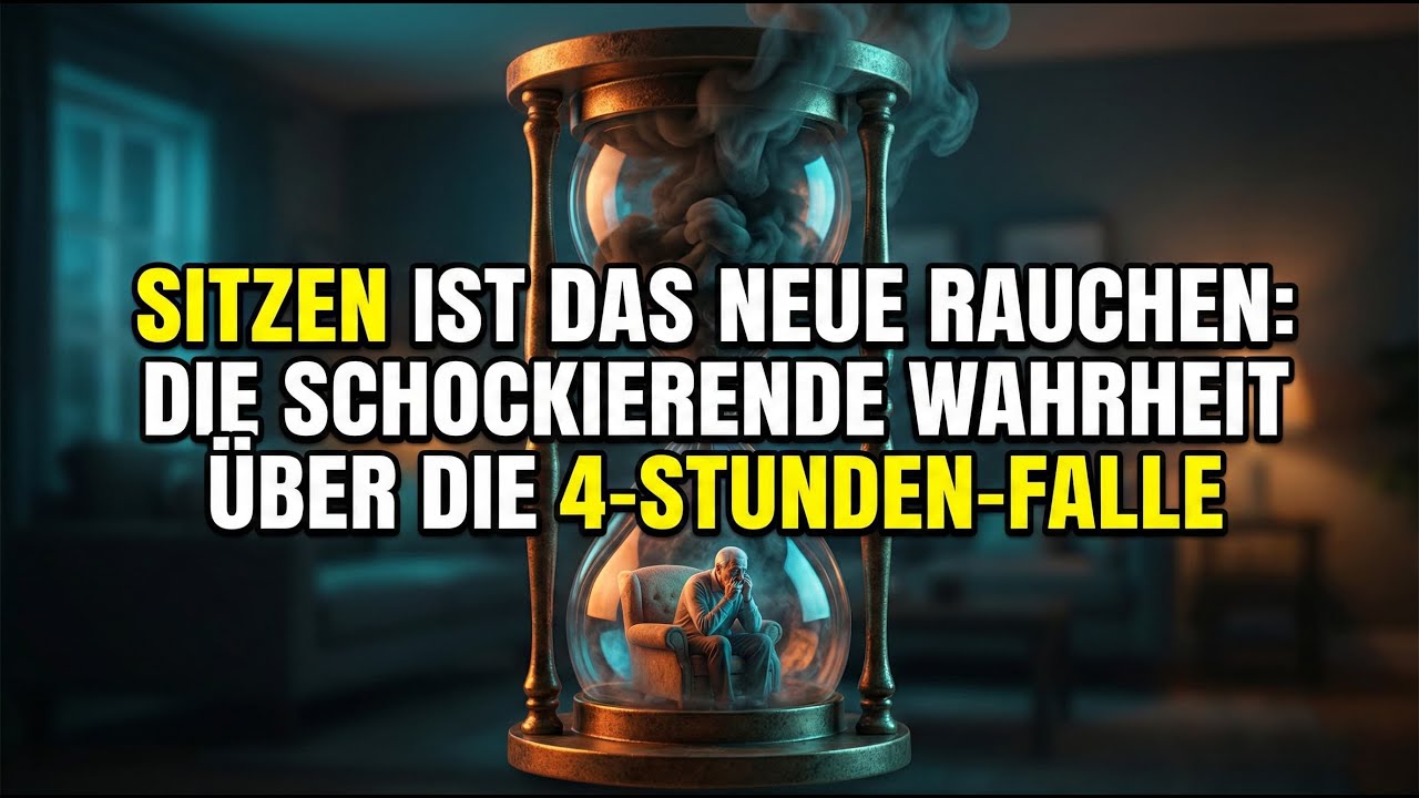 Sitzen ist das neue Rauchen: Die schockierende Wahrheit über die 4-Stunden-Falle.