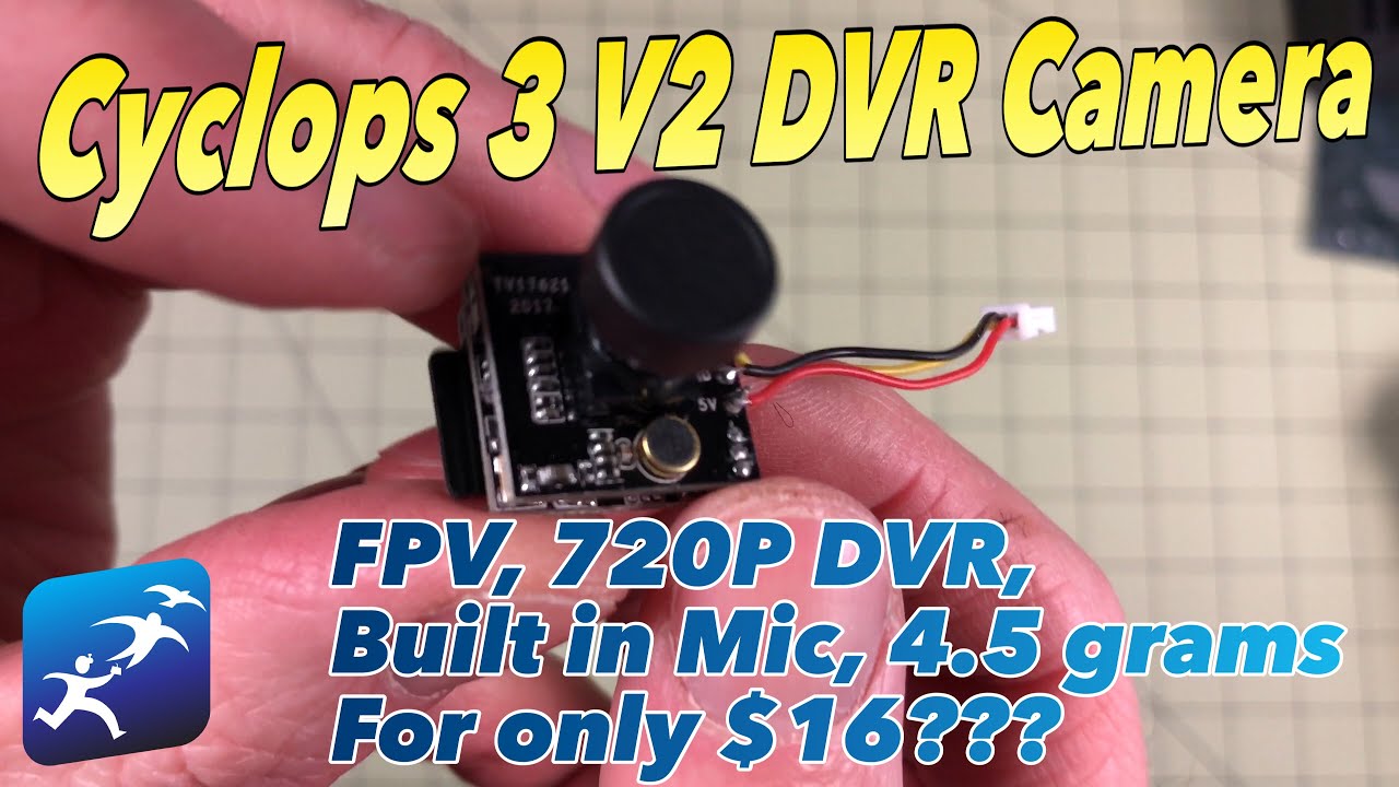 Turbowing Cyclops 3 DVR Camera Review. FPV DVR for $16? It&rsquo;s &ldquo;almost&rdquo; a Runcam Split Mini