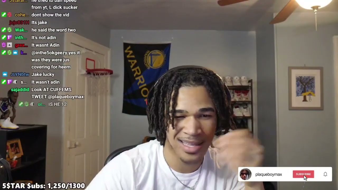 plaqueboymax Reacts to Adin Ross Getting Cancelled By Jake Lucky