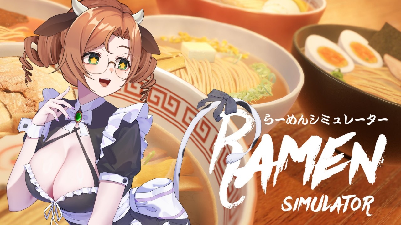 【 Ramen Simulator 】Beef ramen? BEEF RAMEN? Beef raaaameeeennnn 【Alicja Da Lontano 】