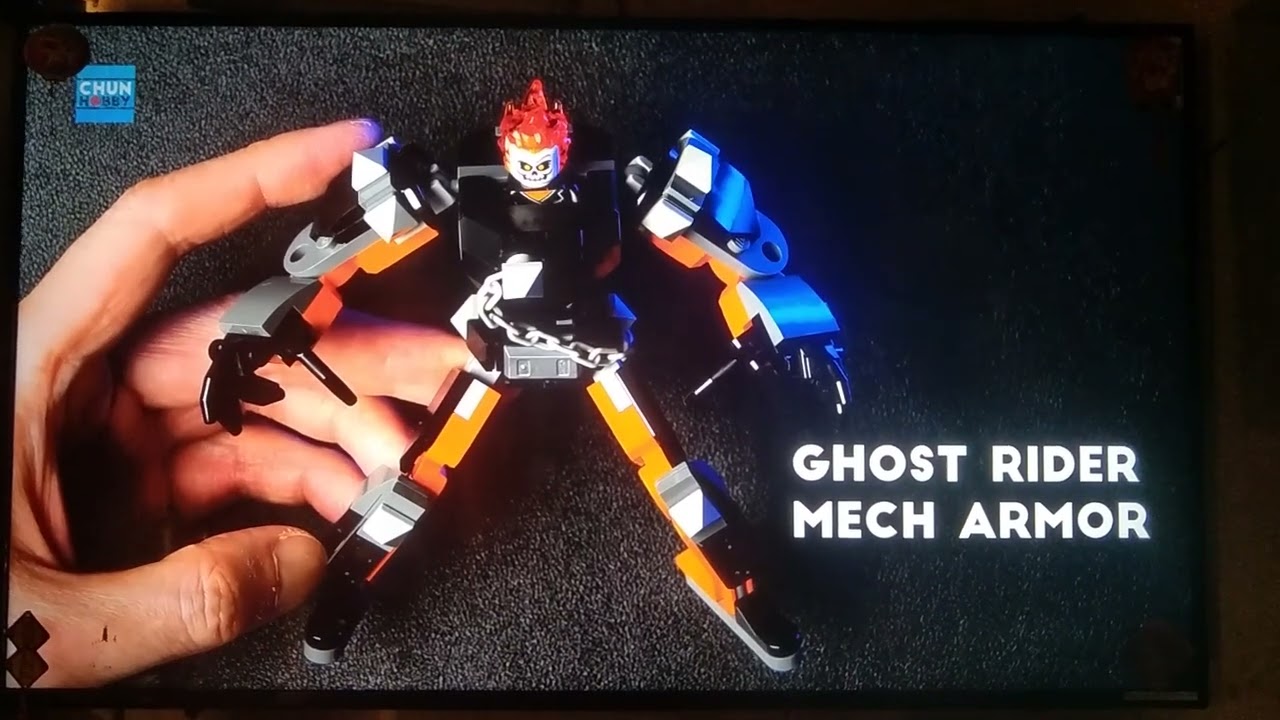 Lego Marvel Spider-man 76245 Ghost Rider Mech & Bike