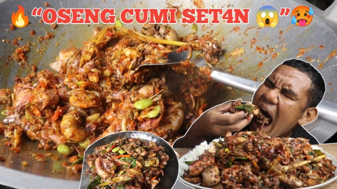 “Nangis Kepedasan!! Mukbang Oseng Cumi Set4n Super Pedas 🔥😱” #mukbang #mukbanginternational #virar 