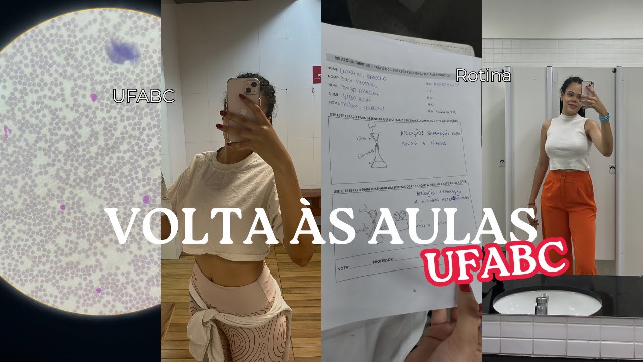 VOLTA ÀS AULAS UFABC, TRABALHO, ACADEMIA, ROTINA DE ESTUDANTE - Weekly Vlog ✨✨