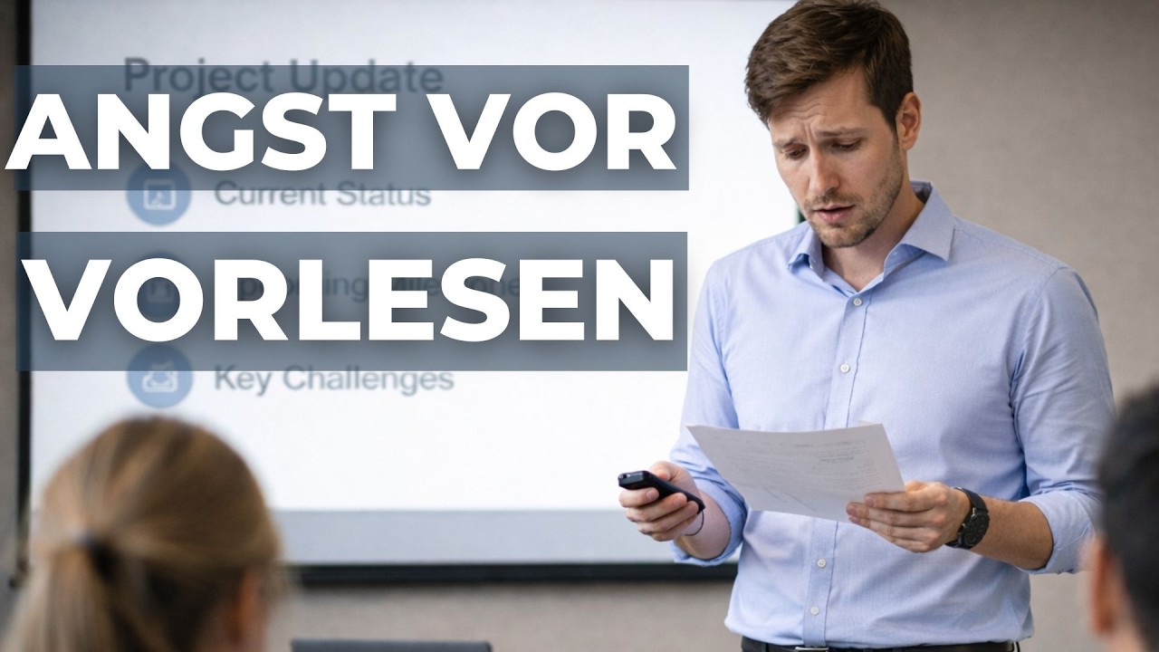Vorlese-Angst als Erwachsener? Was wirklich dahinter steckt