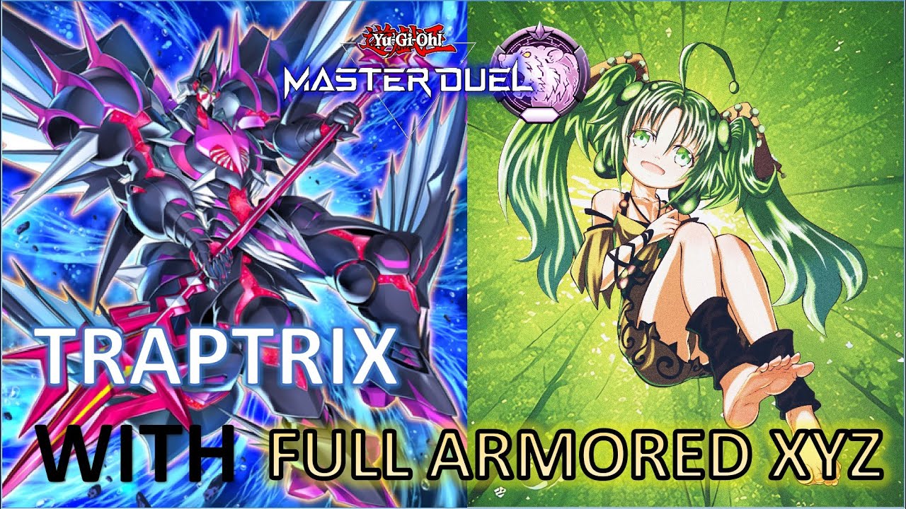 TRAPTRIX DECK 2025| FULL ARMORED XYZ | RANKED REPLAYS| TRAPTRIX WITH FULL ARMOR